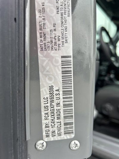 2023 Jeep Wrangler Sport S