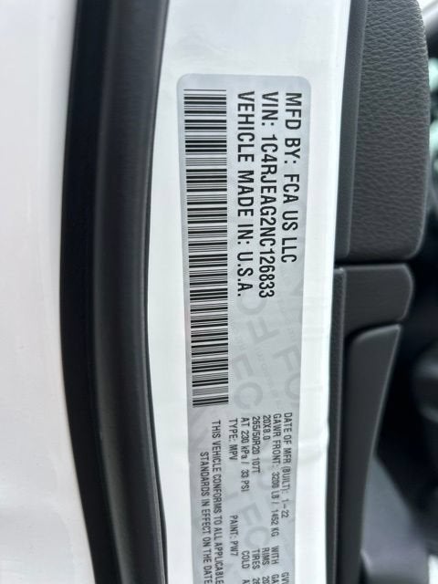 2022 Jeep Grand Cherokee WK Laredo X 4x2