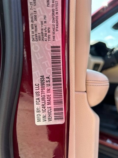 2023 Jeep Grand Cherokee L Limited 4x2