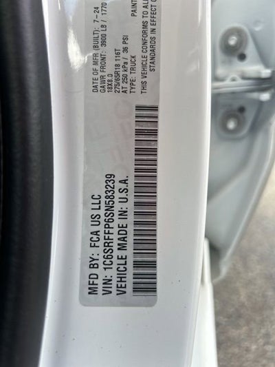 2025 RAM 1500 Big Horn