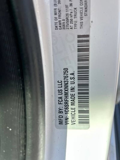 2022 RAM 1500 Limited Crew Cab 4x4 5'7" Box