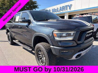 2019 RAM 1500 Rebel Crew Cab 4x4 5'7" Box