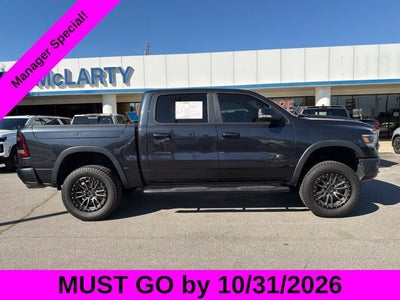2019 RAM 1500 Rebel Crew Cab 4x4 5'7" Box