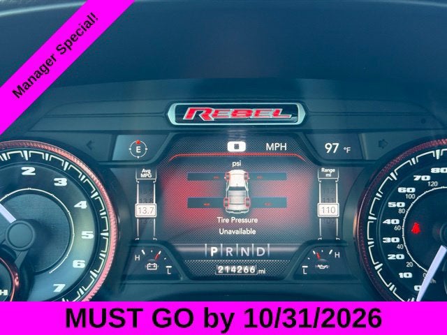 2019 RAM 1500 Rebel Crew Cab 4x4 5'7" Box