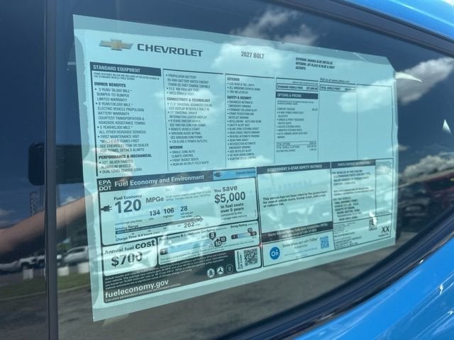 2027 Chevrolet Bolt LT