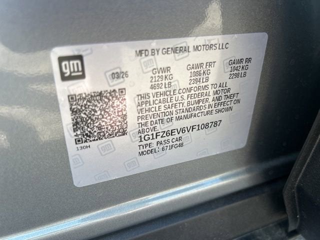 2027 Chevrolet Bolt RS