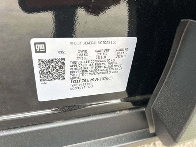 2027 Chevrolet Bolt RS
