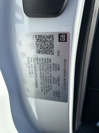 2026 Chevrolet Corvette Stingray 1LT