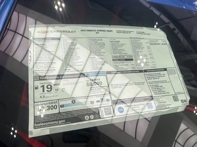 2026 Chevrolet Corvette Stingray 2LT