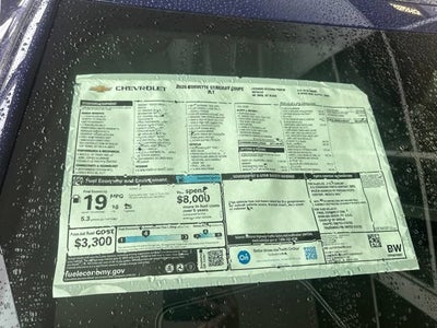 2026 Chevrolet Corvette Stingray 2LT