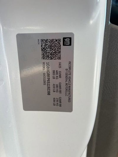 2025 Chevrolet Express Cutaway 3500 1WT