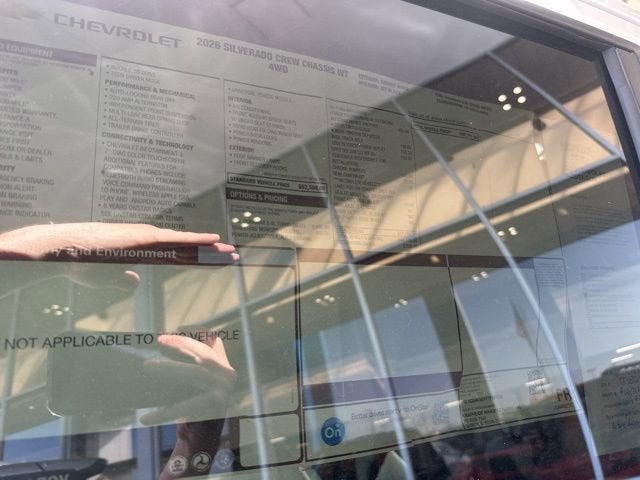 2026 Chevrolet Silverado 3500 HD Chassis Cab Work Truck