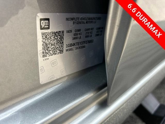 2026 Chevrolet Silverado 3500 HD Chassis Cab LT