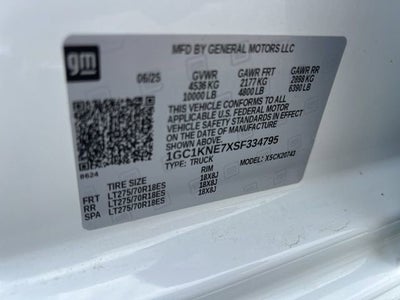 2025 Chevrolet Silverado 2500 HD LT