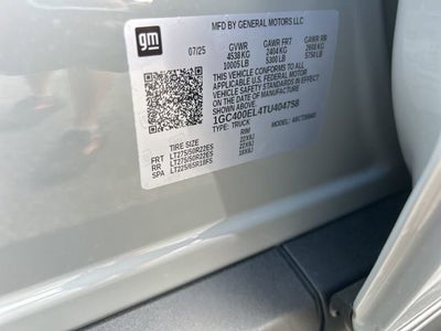 2026 Chevrolet Silverado EV LT - Max Range