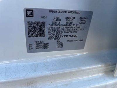 2025 Chevrolet Silverado 2500 HD WT