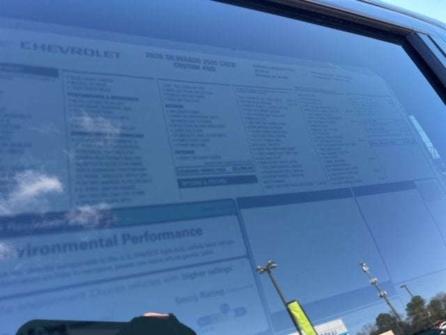 2026 Chevrolet Silverado 2500 HD Custom
