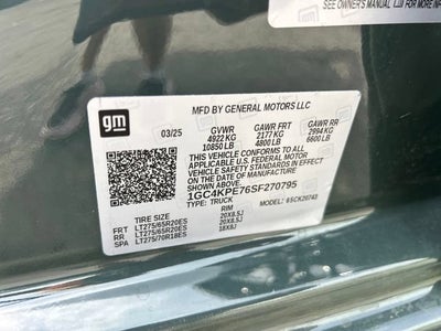 2025 Chevrolet Silverado 2500 HD LTZ
