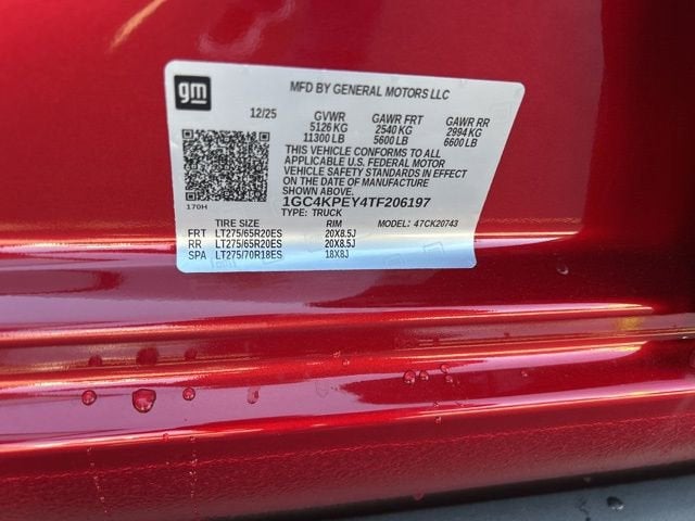 2026 Chevrolet Silverado 2500 HD LTZ