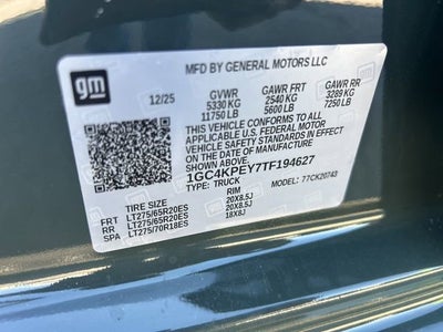 2026 Chevrolet Silverado 2500 HD LTZ