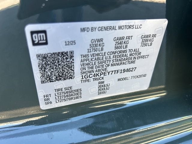 2026 Chevrolet Silverado 2500 HD LTZ