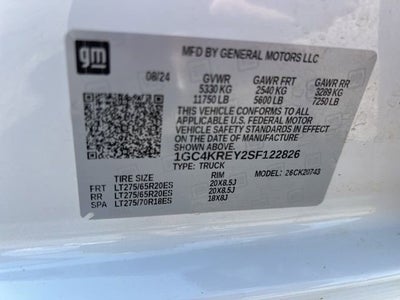 2025 Chevrolet Silverado 2500 HD High Country