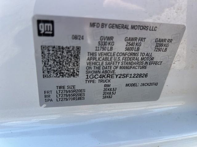 2025 Chevrolet Silverado 2500 HD High Country