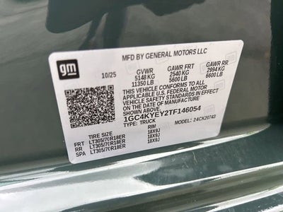 2026 Chevrolet Silverado 2500 HD ZR2