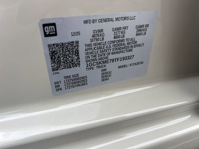 2026 Chevrolet Silverado 2500 HD Custom