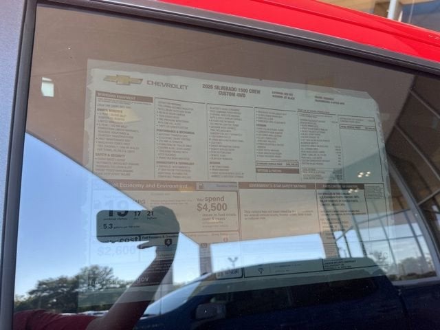 2026 Chevrolet Silverado 1500 Custom