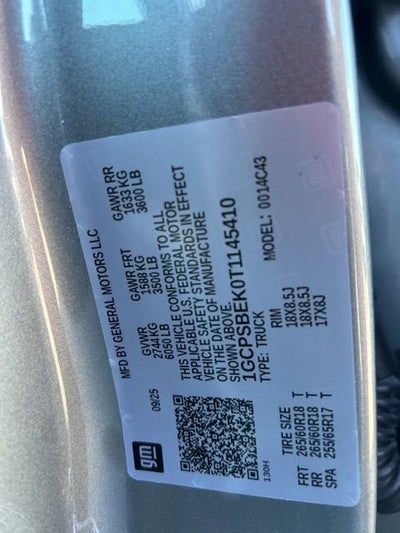 2026 Chevrolet Colorado WT