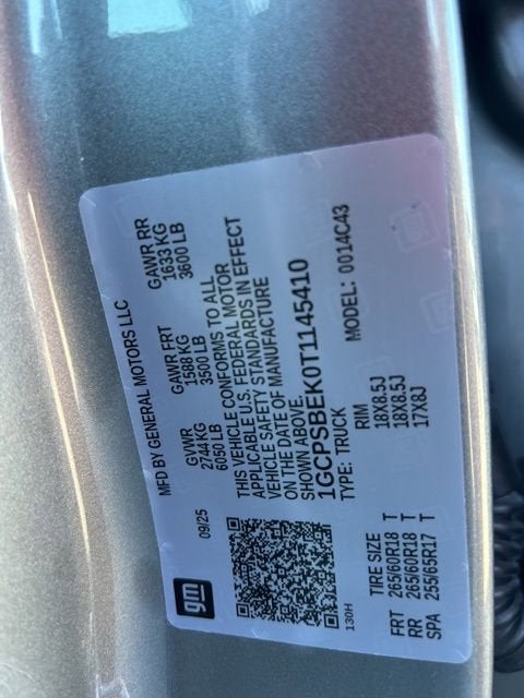 2026 Chevrolet Colorado WT