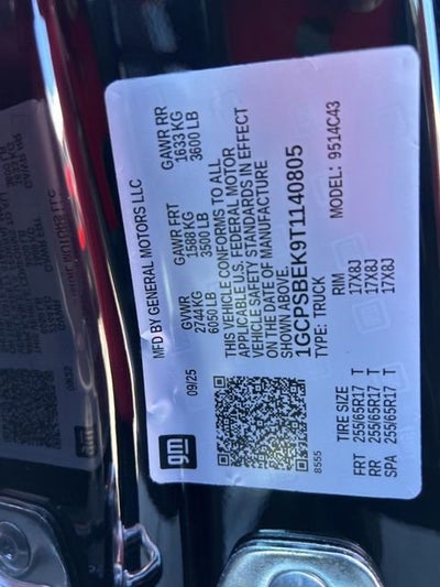 2026 Chevrolet Colorado WT