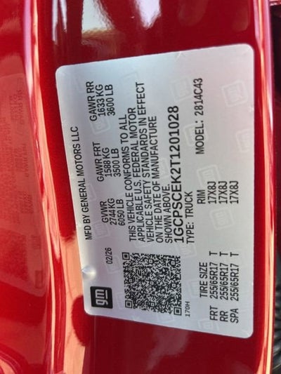 2026 Chevrolet Colorado LT