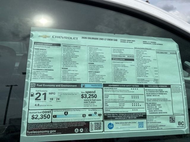 2026 Chevrolet Colorado LT