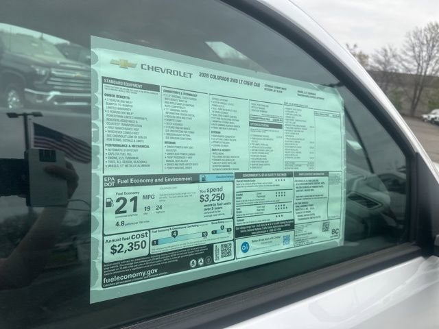 2026 Chevrolet Colorado WT