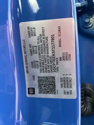 2026 Chevrolet Colorado Trail Boss