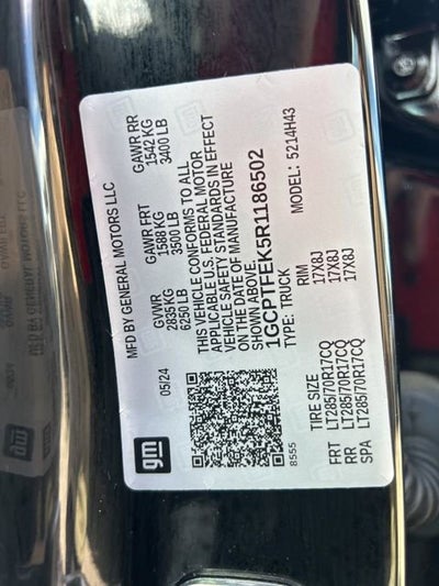 2024 Chevrolet Colorado ZR2