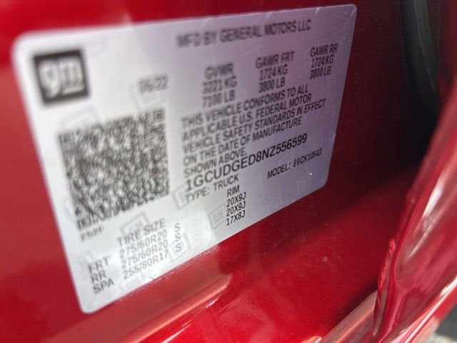 2022 Chevrolet Silverado 1500 LTZ