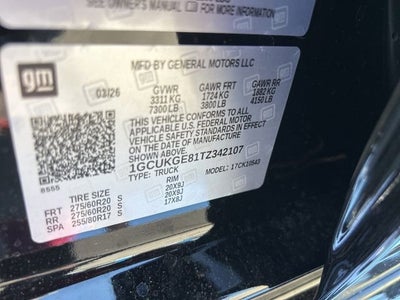 2026 Chevrolet Silverado 1500 LTZ