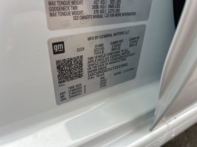 2026 Chevrolet Silverado 1500 LTZ