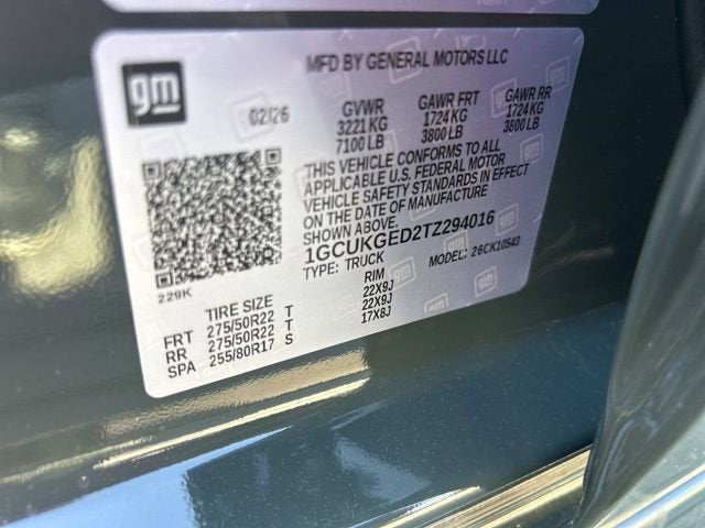 2026 Chevrolet Silverado 1500 LTZ