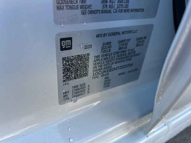 2026 Chevrolet Silverado 1500 LTZ