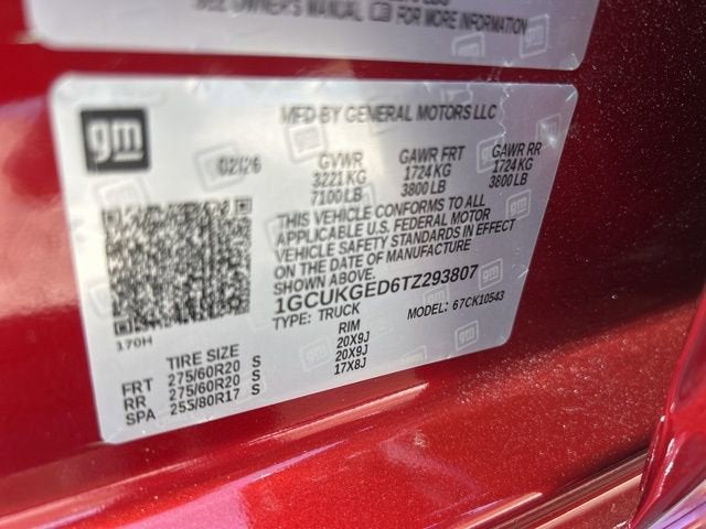 2026 Chevrolet Silverado 1500 LTZ