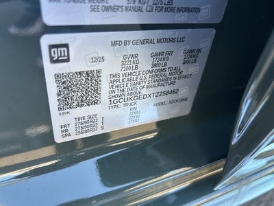 2026 Chevrolet Silverado 1500 LTZ