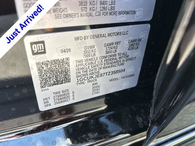2026 Chevrolet Silverado 1500 High Country