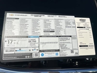 2026 Chevrolet Silverado 1500 High Country