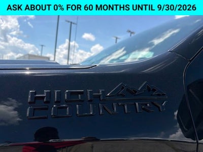2026 Chevrolet Silverado 1500 High Country