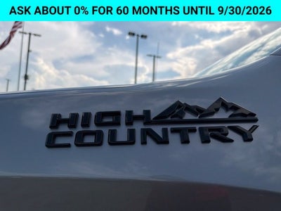 2026 Chevrolet Silverado 1500 High Country