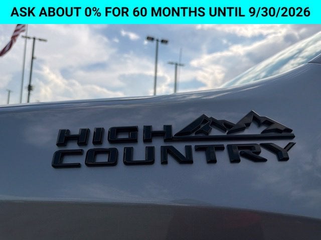 2026 Chevrolet Silverado 1500 High Country